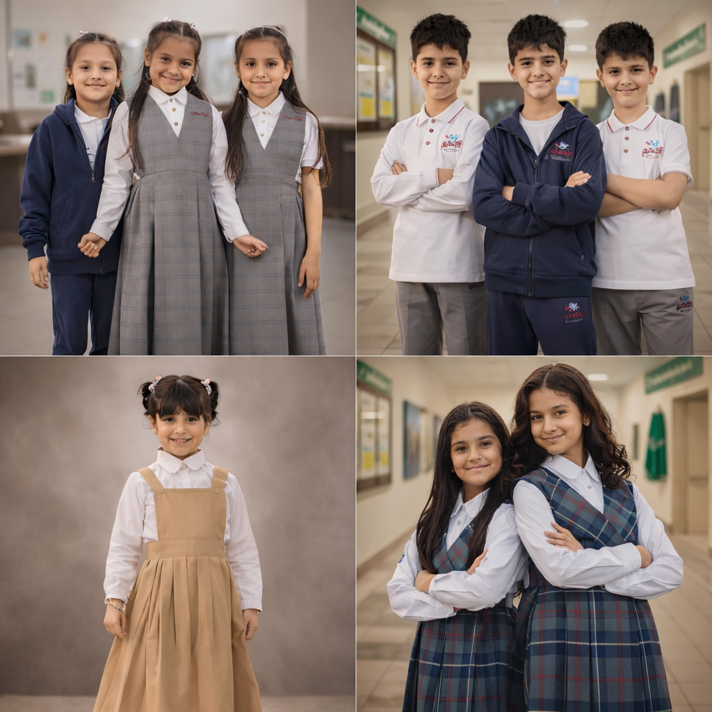مريول مدرسي مرتب